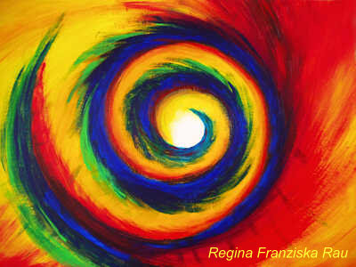 Ölgemälde Space Gate